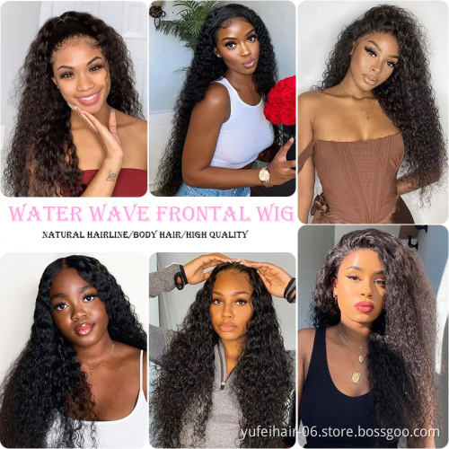 Wholesale Burma Human Hair Wigs ,Hd Transparent Lace 4*4 13*4 Wigs 8-40Inch Deep Wave Water Wave Straight Hair Wigs All Stock